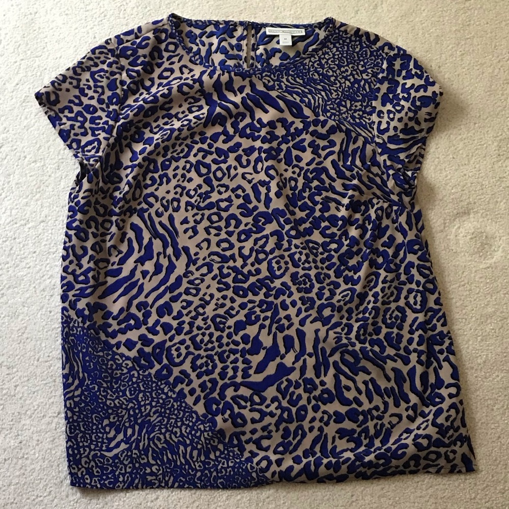 Leopard print blouse